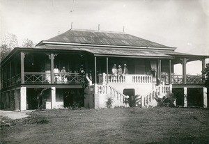 Front of the missionary house in Toamasina, Madagascar