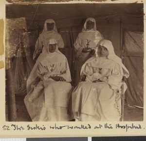 Hospital staff, Dodoma, Tanzania, July-November 1917