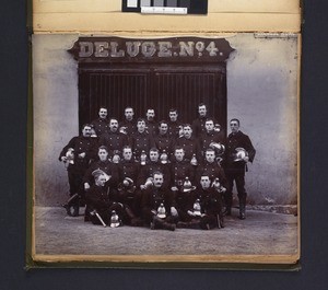 Fire fighters, Kiangse Road, Shanghai, China, ca.1910