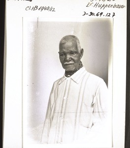 Pfarrer N. Asare i. Mampong (+ 1940)