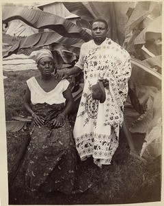 Christian negro with wife