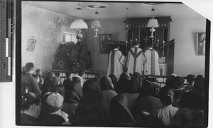 Solemn High Mass at Tungshe, China, 1937