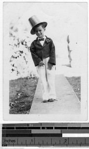 Kindergarten graduate, Waikiki, Honolulu, Hawaii, ca. 1931-1940