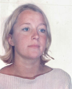 Nurse Tine Chalmer Rasmussen. Volunteer of Danmission, sent to the Diacony Department of Karagw