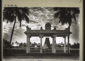 Tempel in Madras. 1928