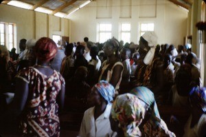 People in church, Bankim, Adamaoua, Cameroon, 1953-1968