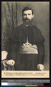 Portrait of the Apostolic Vicar of New Guinea, Papua New Guinea, ca.1900-1930