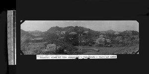 View of Kakchieh compound, Shantou, Guangdong, China, 1922