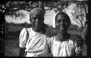 Natala Sumbane and Doreta Xirinja, Mozambique, ca. 1940-1950