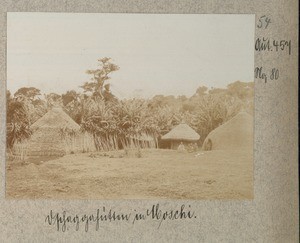 Chagga huts in Moshi, Moshi, Tanzania, ca.1901-1910
