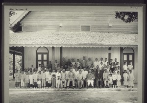 School in Kudat (N. Borneo) with Rev. Schüle