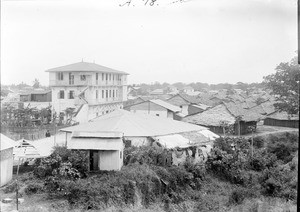 Houses and huts, Mombasa, Kenya, ca.1893-1920