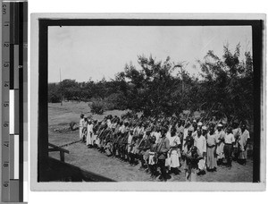 Schoolchildren in Ipole, Tanzania