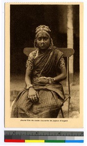 Girl with jewelry, India, ca.1920-1940