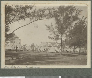 British troop camp, Durban, South Africa, July 1917