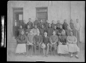 Faculty of Union Theological Seminary, Beijing, China, ca.1900-1910