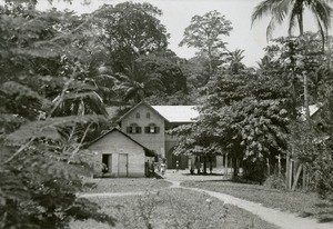 Mission girls'school in Lambarene, Gabon