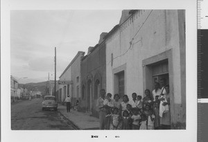 Group on street