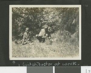 Medicine man, Chogoria, Kenya, ca.1930