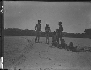 Group of African boys, Mozambique, ca. 1901-1907