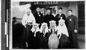 Baptismal group, Kang Kei, Korea, December 25, 1934