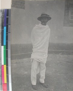 Randrianasy, a Malagasy man at Mangarano, Madagascar, ca.1919