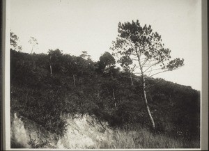 Landscape with the mountains used for recreation in Kayin