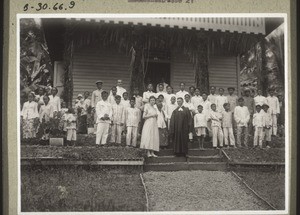 After the consecration of the church in Puruk Tjahu (Rev and Mrs Reiter)