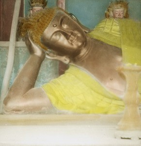 Reclining Buddha, China, ca. 1905-1914