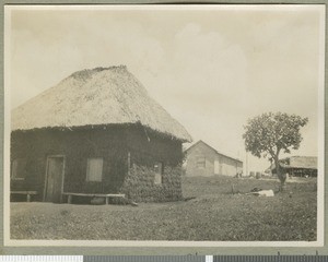 Early mission buildings, Chogoria, Kenya, ca.1923