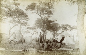 On the way to Lealui, camp of François Coillard, in Zambia