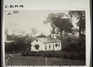 Church with its surroundings in Edea