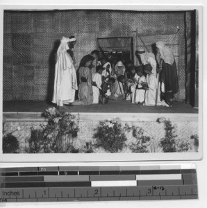 Nativity play in Jiangmen, China, 1931