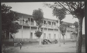 Living accomodation for the missionaries in Abokobi. (Typical Gold Coast Basel Mission building.)