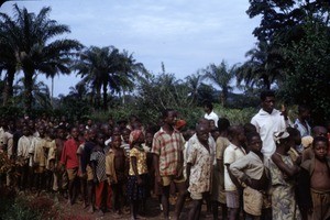 Schoolchildren at the Bankim mission, Adamaoua, Cameroon, 1953-1968