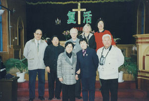 Church Council in Dalian Church together with Jørgen Nørgaard Pedersen, 2002