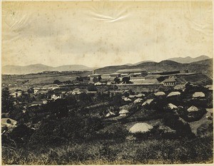 Mercara, Panorama, 2. Stück, Englische Kirche, Altes Königsschloss