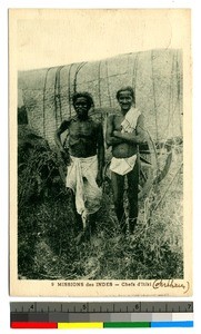 Two elderly men, India, ca.1920-1940