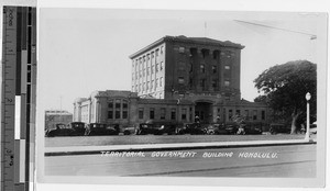 Territorial government building, Honolulu, Hawaii, ca. 1930-1950