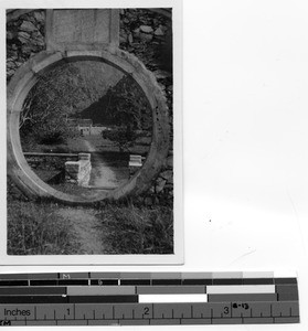 The Yunfu Mission gate, China, 1931