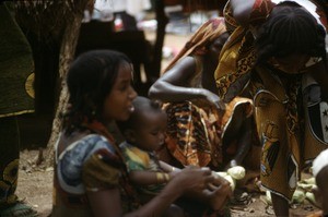 Mbororo women at the market, Cameroon, 1953-1968