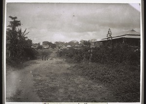 Eingang nach Mampong