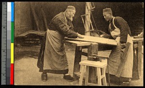 Missionary carpenters, China, ca.1920-1940