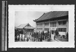 Science and Arts Halls, Fukien Christian University, Fuzhou, Fujian, China, ca.1940