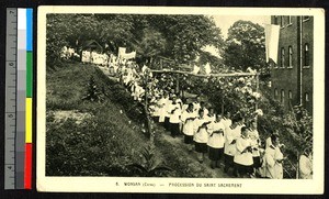 Procession of the Holy Sacrament, Wonsan, Korea, ca.1920-1940