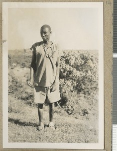 Leprosy patient, Chogoria, Kenya, ca.1949