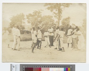 Ball game, Blantyre, Malawi, ca.1910