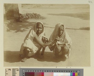 Two women, Purulyia, West Bengal, ca.1900