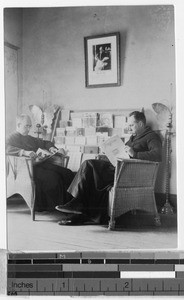 Father Walter Coleman and Brother Joseph Donahue, Saiho, Korea, April 1931