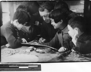 Fr. John O'Donnell at Fushun, China, 1937